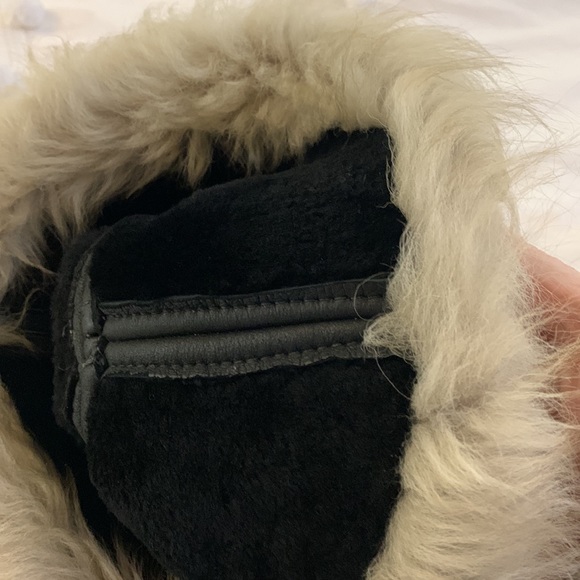 Real leather hand made winter hat - Picture 2 of 3